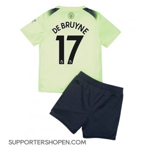 Manchester City Kevin De Bruyne #17 Tredje tröja Barn 2022-23 Kortärmad (+ korta byxor)